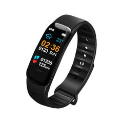 DOMIN0 C1S Pulsera inteligente con pantalla a color IPS de 0,96 pulgadas