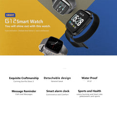 DTNO.1 G12 1,3 pulgadas Pulsera inteligente con pantalla a color OLED