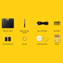 HUION HS64 Chips Edición especial 5080 LPI T...