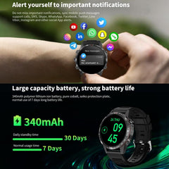 Reloj inteligente con pantalla de 1,6 pulgadas HAMTOD GT45