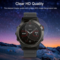 Película de vidrio templado 0,2 mm 9H 2.15D para Garmin Fenix 5