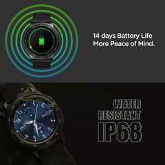 GTR2 Reloj inteligente con pantalla táctil a color de 1,28 pulgadas