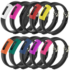 Funda Protectora de Silicona de Color Sólido para FITBIT Alta / HR