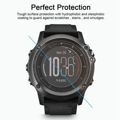 Película de vidrio templado para reloj inteligente de 2 piezas para Garmin Fenix 3 HR