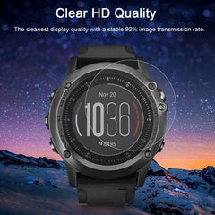 Película de vidrio templado para reloj inteligente de 2 piezas para Garmin Fenix 3 HR