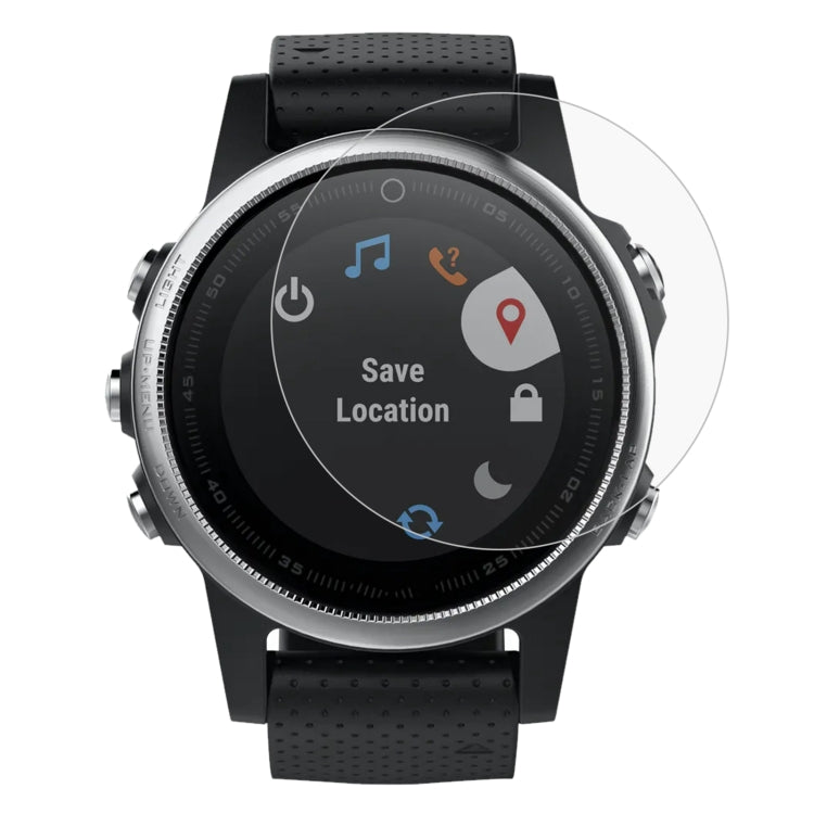 Película de vidrio templado 9H de 2 piezas de 0,2 mm para Garmin Fenix 5S