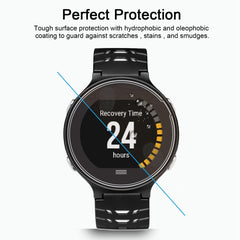 Película de vidrio templado de dureza superficial 9H de 2 piezas de 0,2 mm para Garmin Forerunner 630