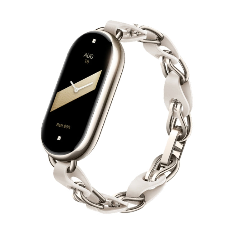 Pulsera de acero inoxidable de moda para Xiaomi Mi Band 8
