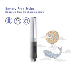 HUION Inspiroy Series H950P 5080LPI Tableta gráfica de dibujo