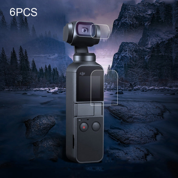 Protector de lente de 6 piezas + película de...