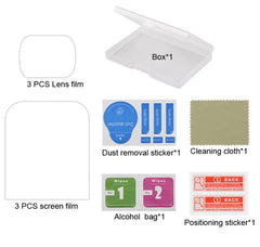 Protector de lente de 6 piezas + película de...