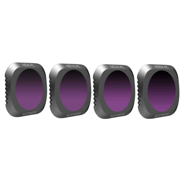 Filtro de lente ND8-PL + ND16-PL + ND32-PL + ND64-PL ND-PL para DJI Mavic 2 Pro