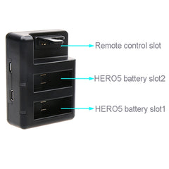 Cargador de Baterías Dual + Cargador de Mand...