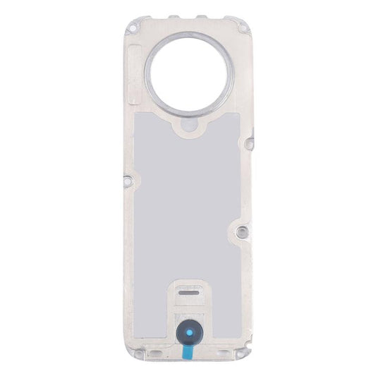 Para la placa trasera de aluminio desmontada...
