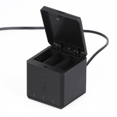 Caja de cargador de carcasa de baterías triples USB RUIGPRO