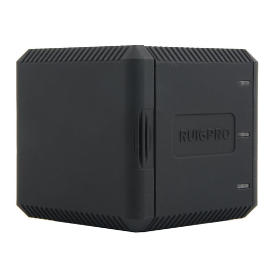 Caja de cargador de carcasa de baterías triples USB para GoPro HERO6 /5