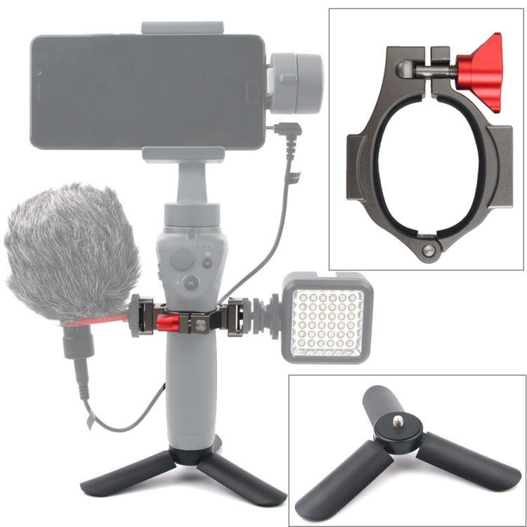 Mini trípode + soporte de extensión de linte...