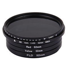 JUNESTAR Filtro de lente profesional 4 en 1 ...