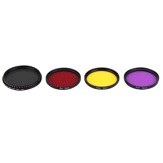 JUNESTAR Filtro de lente profesional 4 en 1 ...