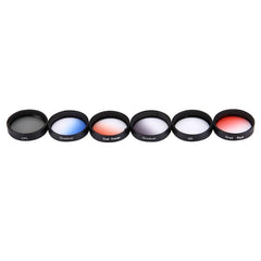 Filtro de lente 6 en 1 de 34 mm para DJI Phantom 3 y 4