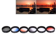 Filtro de lente 6 en 1 de 34 mm para DJI Phantom 3 y 4