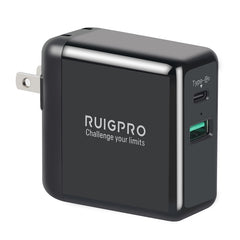 RUIGPRO 5V 3A QC 3.0 + PD Adaptador de corri...