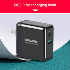 RUIGPRO 5V 3A QC 3.0 + PD Adaptador de corri...