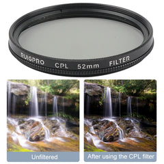 RUIGPRO para GoPro HERO 7/6/5 Filtro de lent...