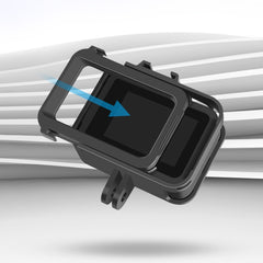 RUIGPRO para GoPro HERO8 Caja de marco ABS de PC negra