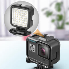RUIGPRO para GoPro HERO8 Caja de marco ABS de PC negra