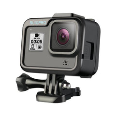 RUIGPRO para GoPro HERO8 Caja de marco ABS de PC negra