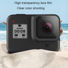 Para GoPro HERO8 Lente negra + Película de v...
