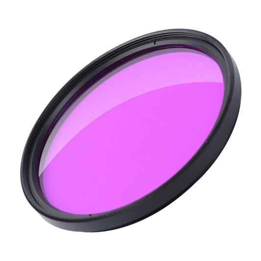 Para GoPro HERO8 58 mm Filtro de lente de color Estuche impermeable