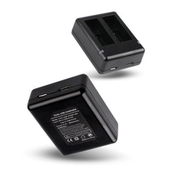 Cargador de Baterías Dual USB con Cable y Lu...