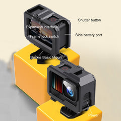 Para GoPro HERO10 Black / HERO9 Black ABS Fu...