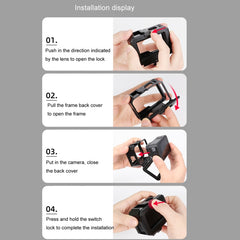 Para GoPro HERO10 Black / HERO9 Black ABS Fu...