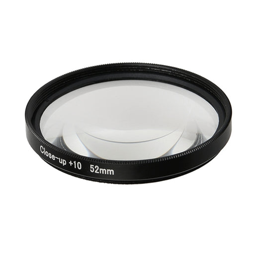 Cámara de acción deportiva Filtro de primer plano de lente macro profesional de 52 mm 10X para GoPro HERO5