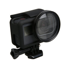Cámara de acción deportiva Filtro de primer plano de lente macro profesional de 52 mm 10X para GoPro HERO5