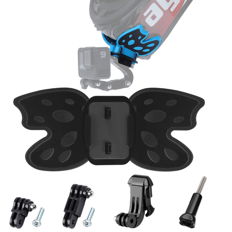 Adaptador de montaje para casco tipo maripos...