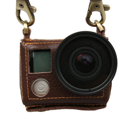 Para GoPro HERO4 Litchi Texture Funda protec...
