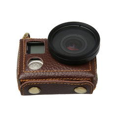 Para GoPro HERO4 Litchi Texture Funda protec...