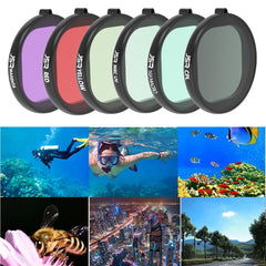 JSR Carcasa Redonda Buceo 6 en 1 UV + CPL + ...