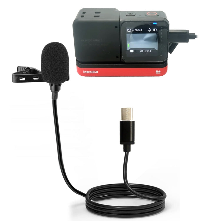 Para micrófono de grabación Insta360 ONE R L...