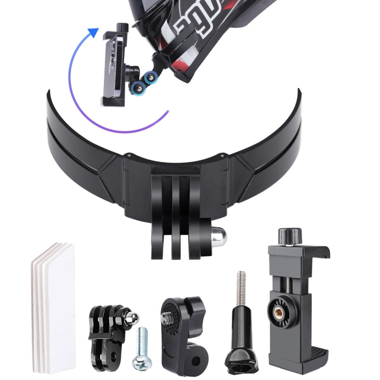 Kit de montaje de casco de teléfono de cámar...