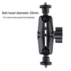 Adaptador de cabeza esférica ABS con tornillo de 25 mm y 1/4 de pulgada