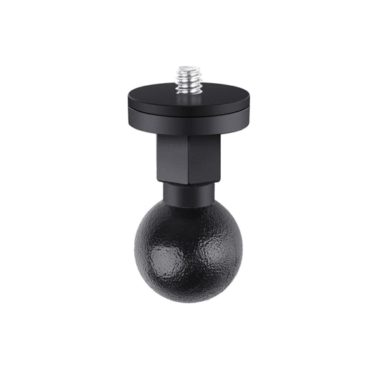Adaptador de cabeza esférica ABS con tornillo de 25 mm y 1/4 de pulgada