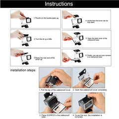 Para GoPro HERO6 /5 Funda protectora con car...
