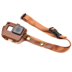 Para GoPro HERO7 Black /6 /5 Funda de cuero ...
