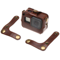 Para GoPro HERO7 Black /6 /5 Funda de cuero ...