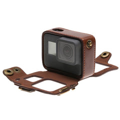 Para GoPro HERO7 Black /6 /5 Funda de cuero ...